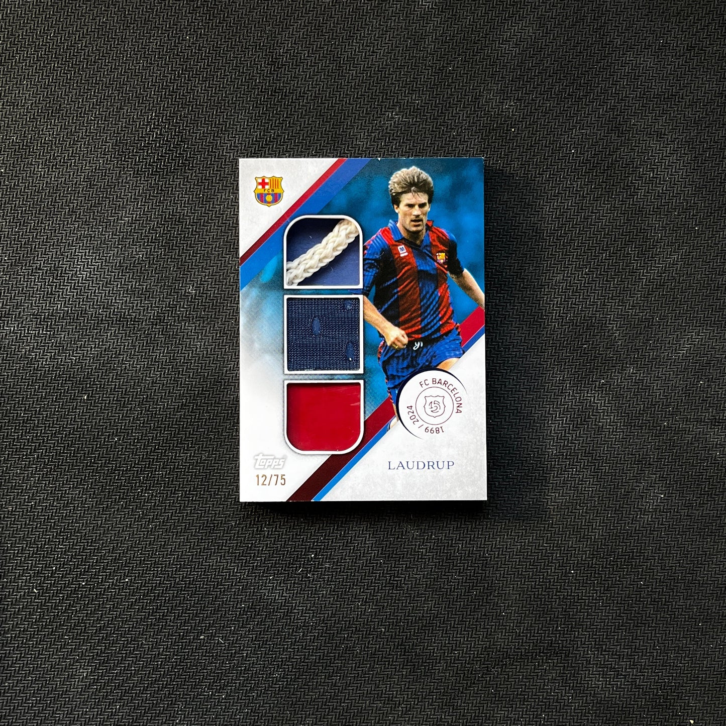 Carta Laudrup TOPPS 125th Aniversary FCBarcelona