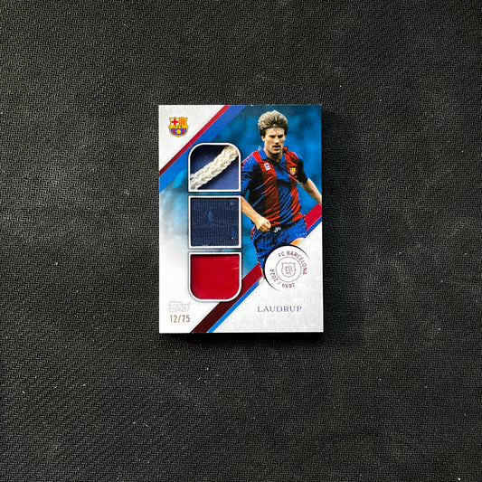 Carta Laudrup TOPPS 125th Aniversary FCBarcelona