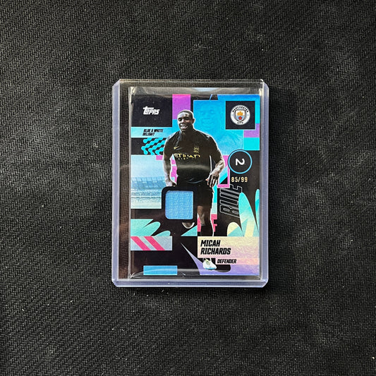 Carta Micah Richards TOPPS Manchester City Team set 2024/25